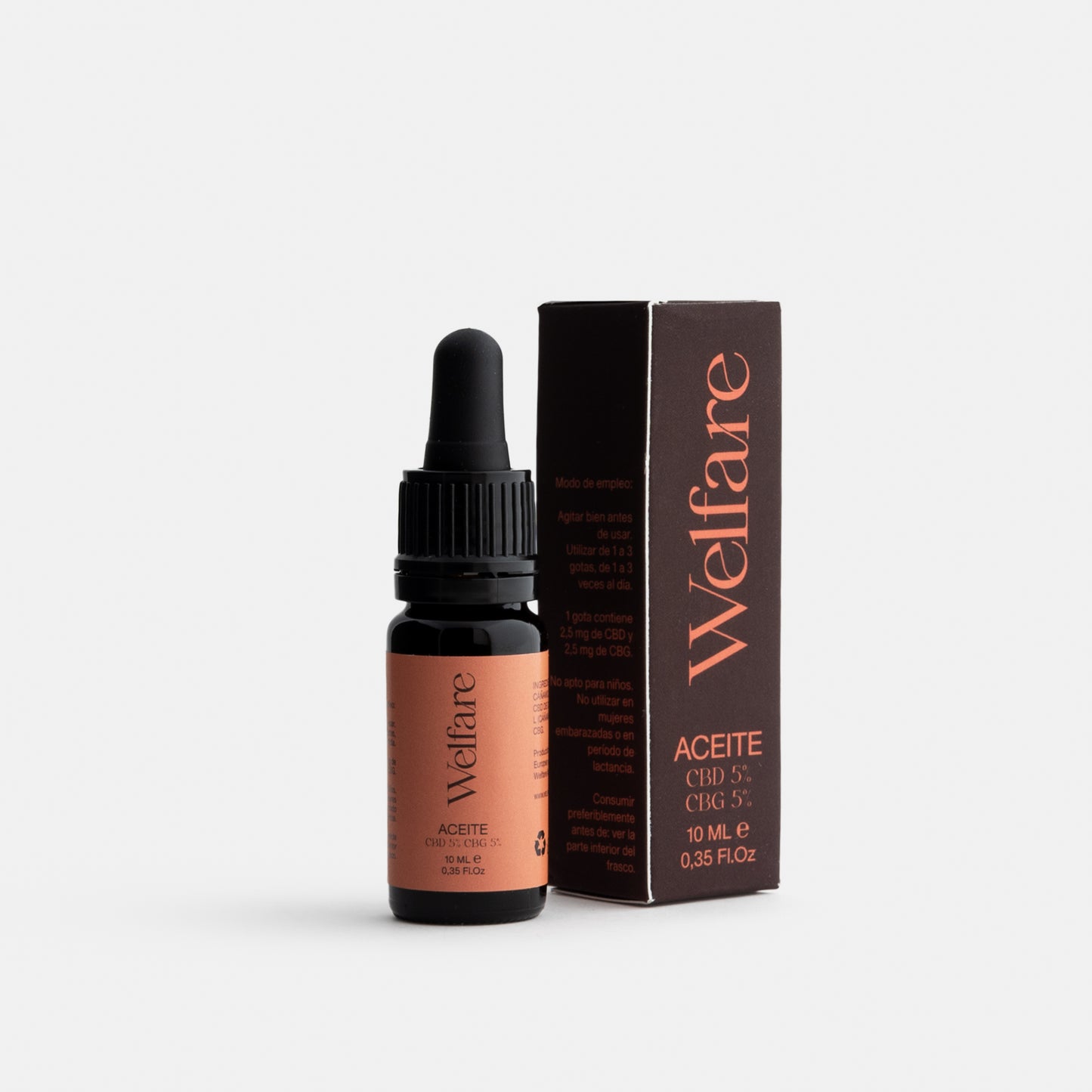 Aceite CBD 5% CBG 5%